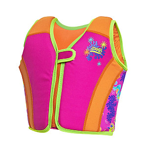 Gyermek úszómellény Zoggs SEA UNICORN SWIMSURE JACKET PINK