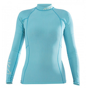 Női lycra ing Hiko SHADE DEW, hosszú ujjú - XL eastern blue