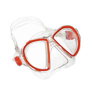 Maszk Aqua Lung DUETTO MIDI LX junior - piros