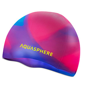 Úszósapka Aqua Sphere PLAIN SILICONE CAP – LIMITÁLT KIADÁS - többszínű/sárga