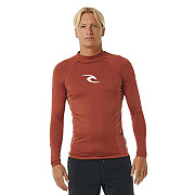 Férfi lycra póló RIP CURL WAVES, hosszú ujjú