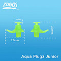 Gyermek füldugók Zoggs AQUA PLUGZ JUNIOR ORANGE