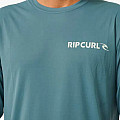 Férfi lycra ing RIP CURL ICONS szürke, rövid ujjú