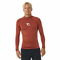 Férfi lycra póló RIP CURL WAVES, hosszú ujjú