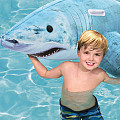 Felfújható nyugágy Bestway 41405 SHARK 183 x 102 cm kék