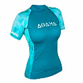 Női lycra póló Agama AQUA LADY, rövid ujjú