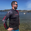 Férfi lycra póló DIVE TEAM MAN, hosszú ujjú