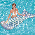 Felfújható nyugágy Bestway 43413 IRIDESCENT MARMAID TAIL 193 x 101 cm gyöngy