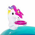 Felfújható medence Bestway 53097 MAGICAL UNICORN CARRIAGE 274 x 198 x 137 cm