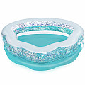 Felfújható medence Bestway 52489 SPARKLE SHELL KIDDIE POOL 150 x 127 x 43 cm