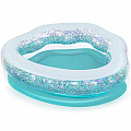 Felfújható medence Bestway 52489 SPARKLE SHELL KIDDIE POOL 150 x 127 x 43 cm