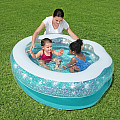 Felfújható medence Bestway 52489 SPARKLE SHELL KIDDIE POOL 150 x 127 x 43 cm